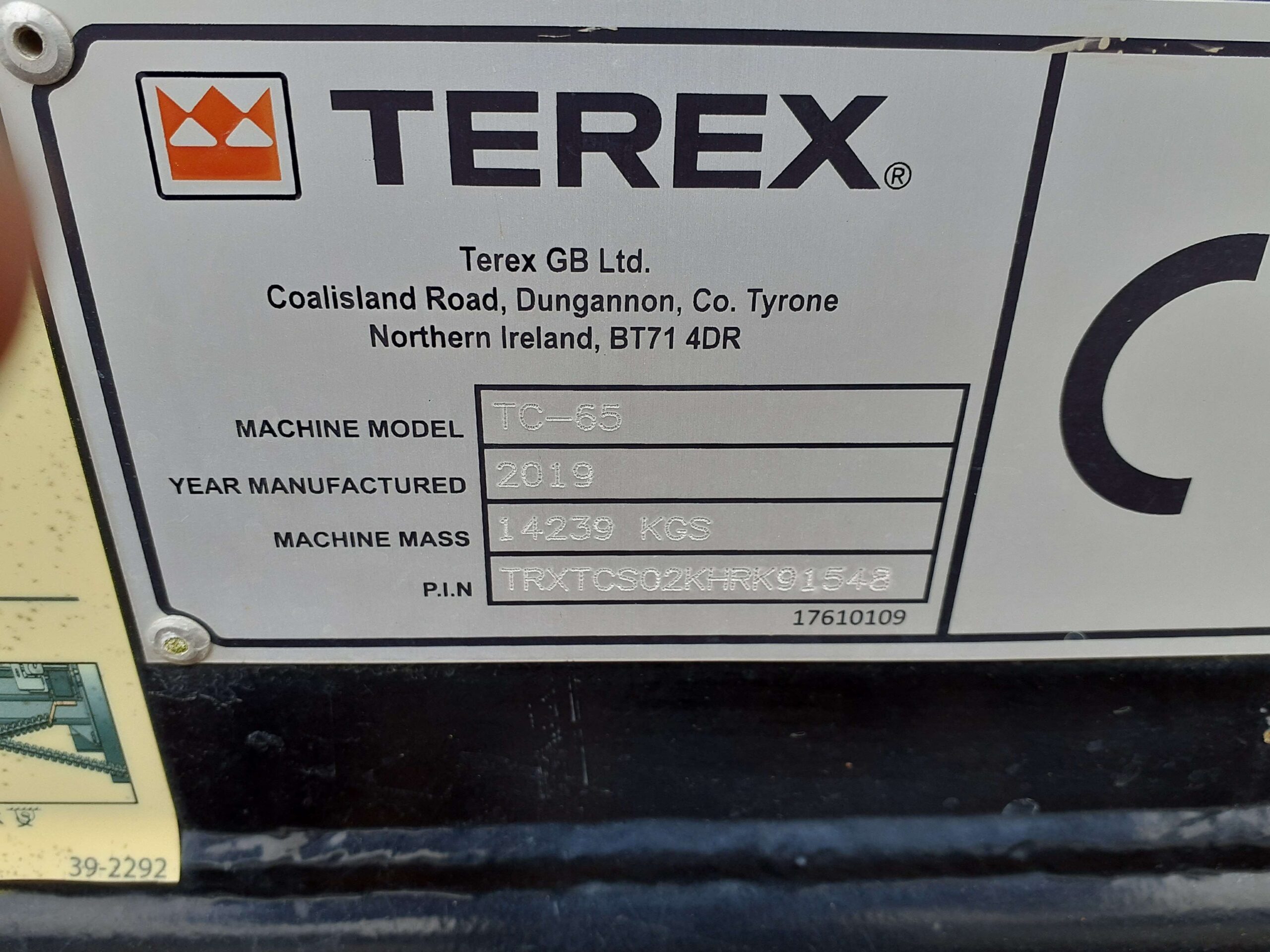 自走式ベルトコンベア　TEREX　FINRAY　TC-65　自走式ベルトコンベア