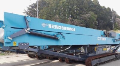 自走式ベルトコンベア　powerscreen　CT-80　自走式ベルトコンベア
