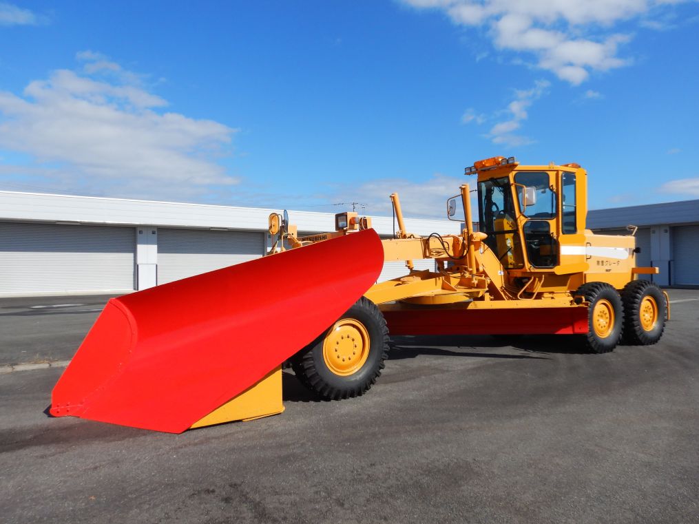 グレーダー　除雪機械　三菱　MG430　Vプラウ　